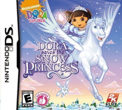 Dora The Explorer - Dora Saves The Snow Princess (EU) (USA) Game Cover